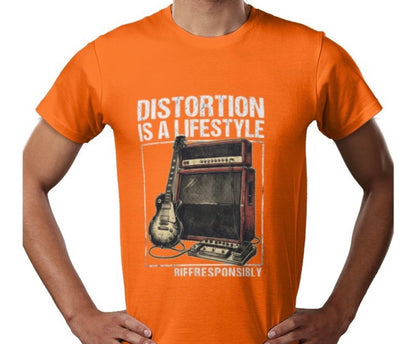 Riff Responsibly | Distortion Is A Lifestyle T-Shirt