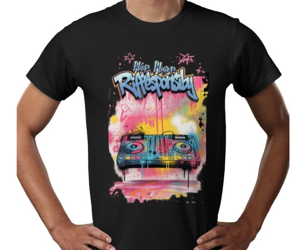 Riff Responsibly | Hip-Hop Decks T-Shirt