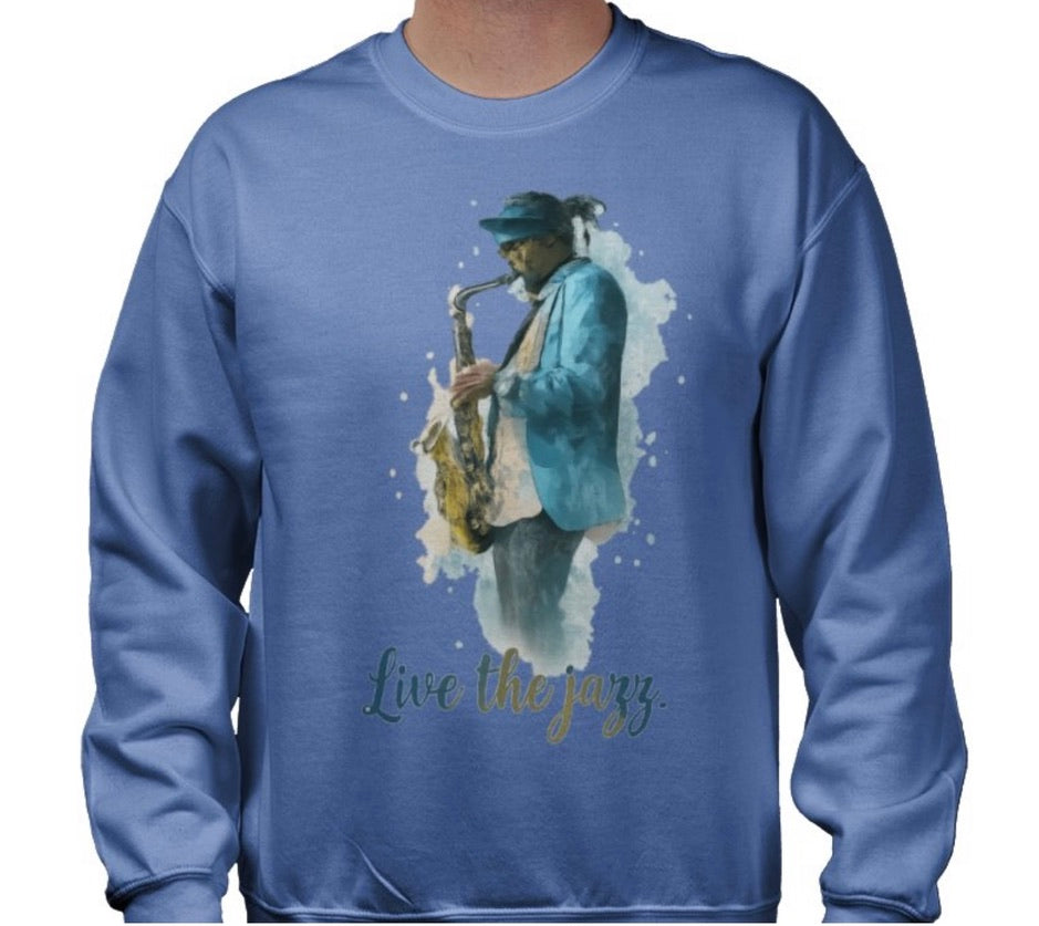 Riff Responsibly | Live The Jazz Sweatshirt