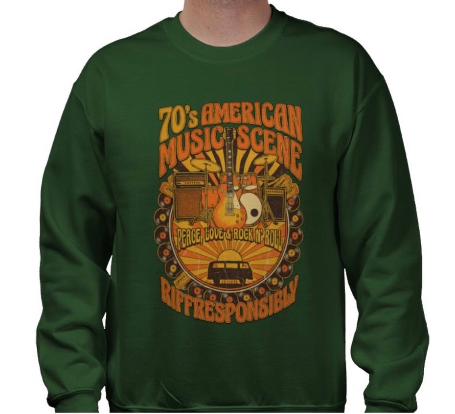 Riff Responsibly | 70's Americana Sweatshirt