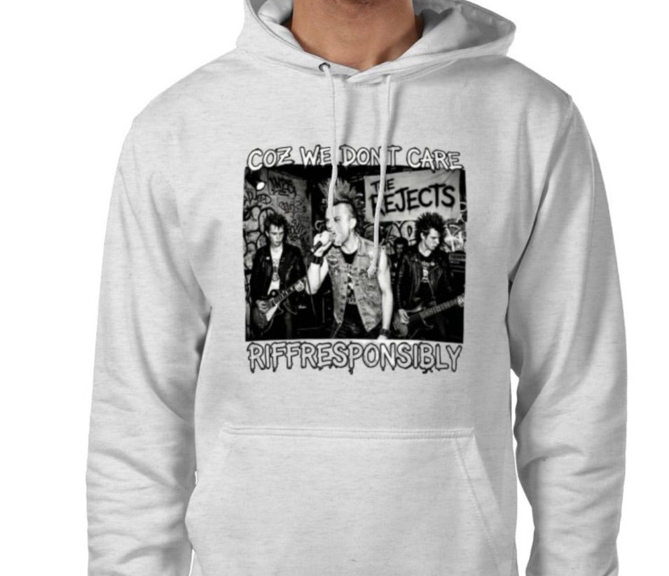 Riff Responsibly | Coz We Don't Care Hoodie