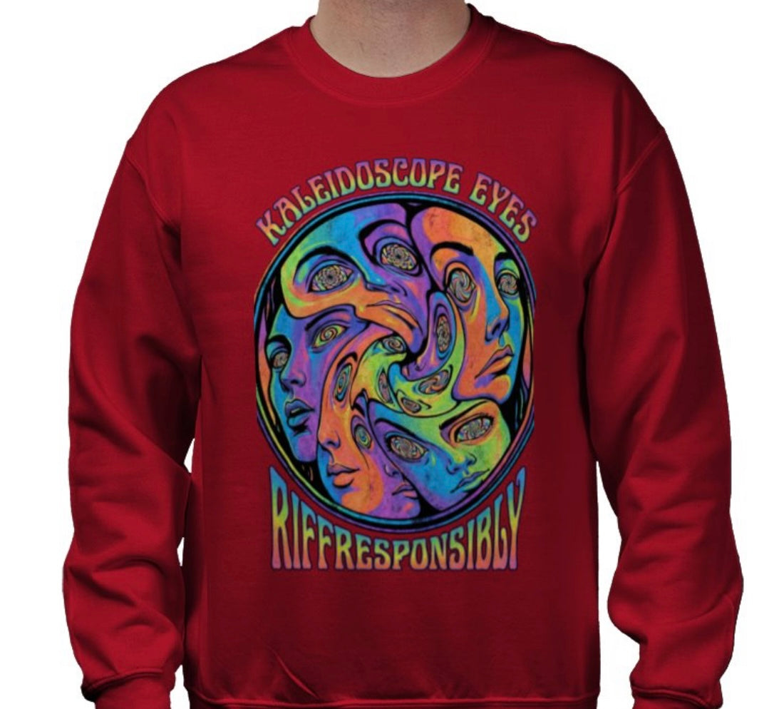 Riff Responsibly | Kaleidoscope Eyes Sweatshirt