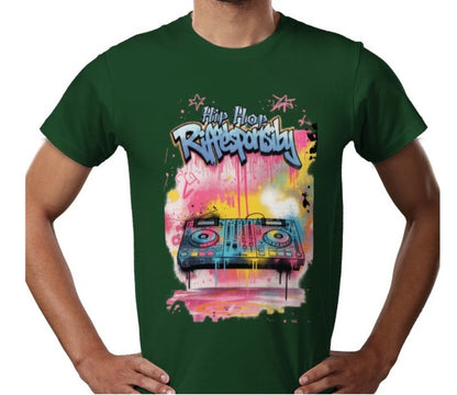 Riff Responsibly | Hip-Hop Decks T-Shirt