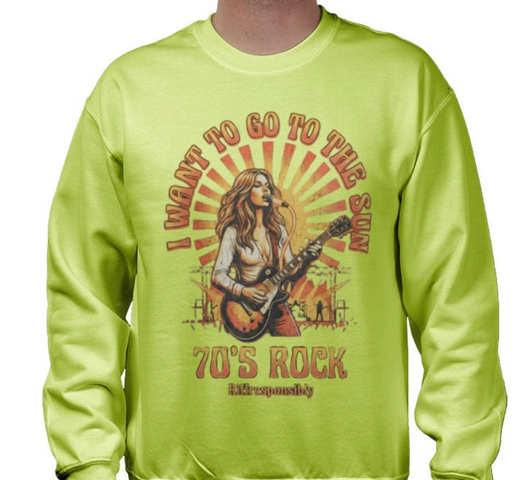 Riff Responsibly | Go To The Sun Sweatshirt