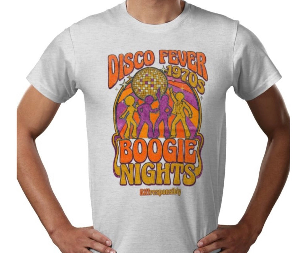 Riff Responsibly | Disco Fever Boogie Nights T-Shirt