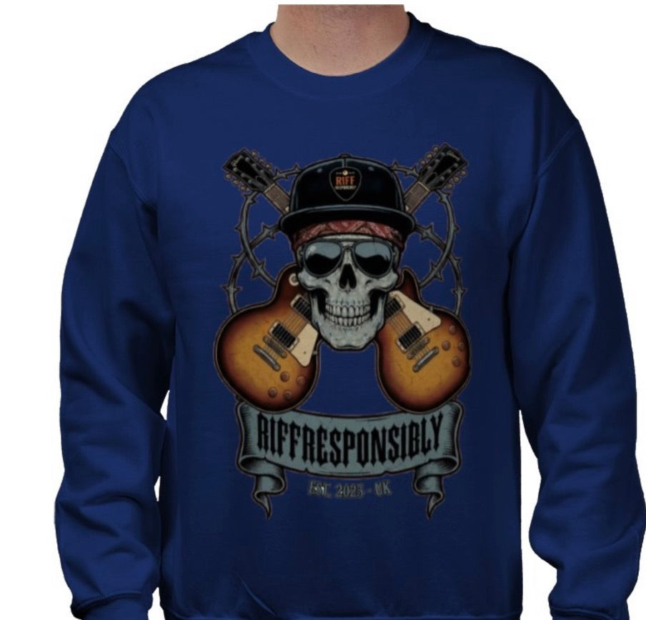 Riff Responsibly | Dead Mans Chords Sweatshirt