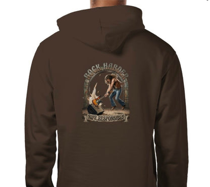 Riff Responsibly | Rock Harder Hoodie