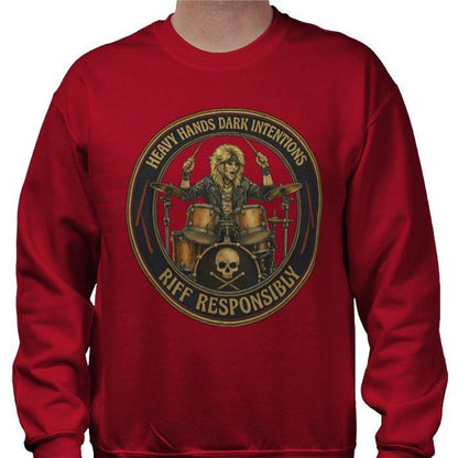 Riff Responsibly | Heavy Hands Dark Intentions Sweatshirt