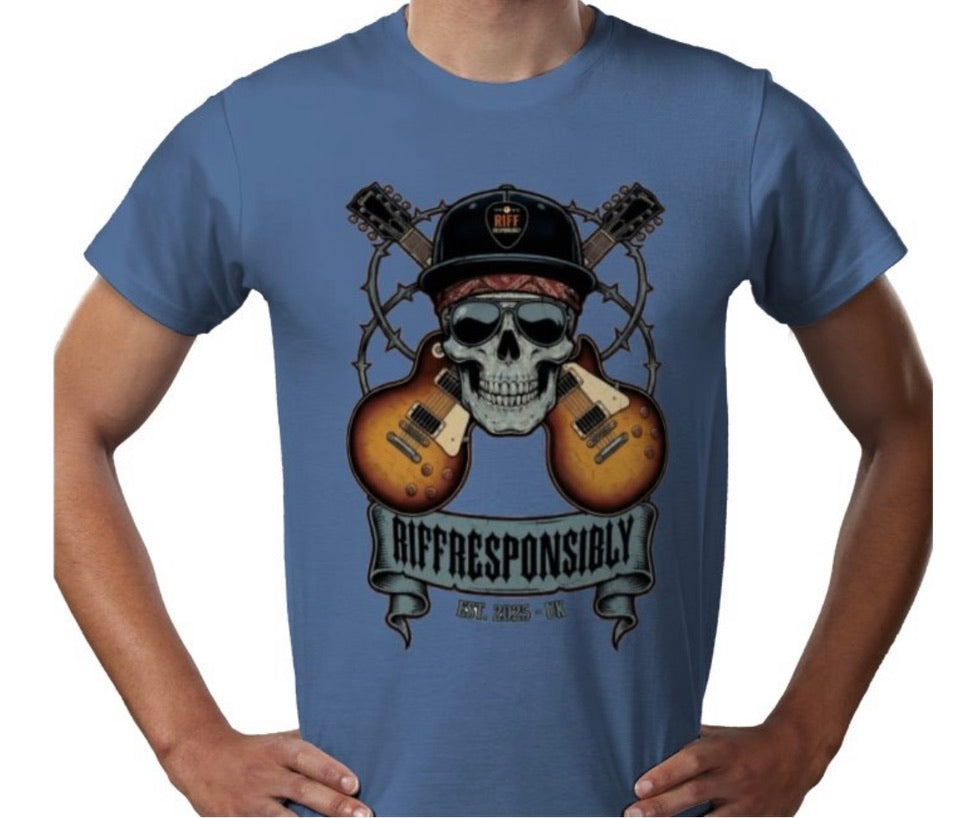 Riff Responsibly | Dead Mans Chords T-Shirt