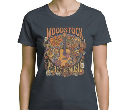 Riff Responsibly | Woodstock T-Shirt Women