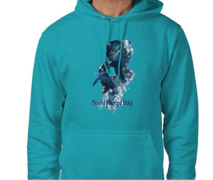 Riff Responsibly | Sound Painted Bold Hoodie