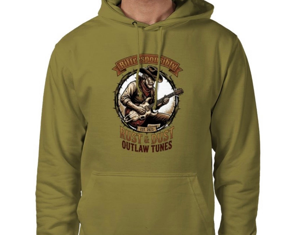 Riff Responsibly | Rust & Dust Hoodie