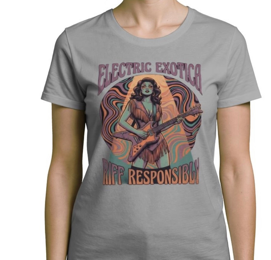 Riff Responsibly | Electric Exotica T-Shirt Women