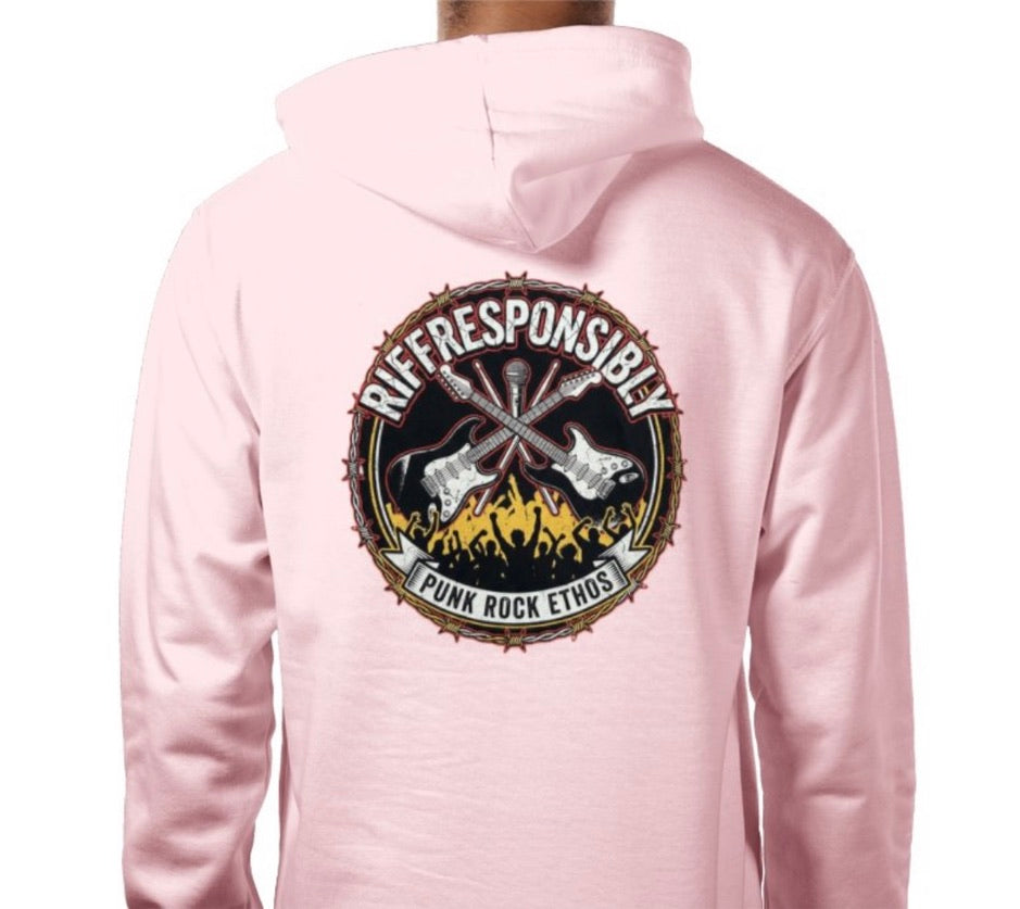 Riff Responsibly | Punk Rock Ethos Hoodie
