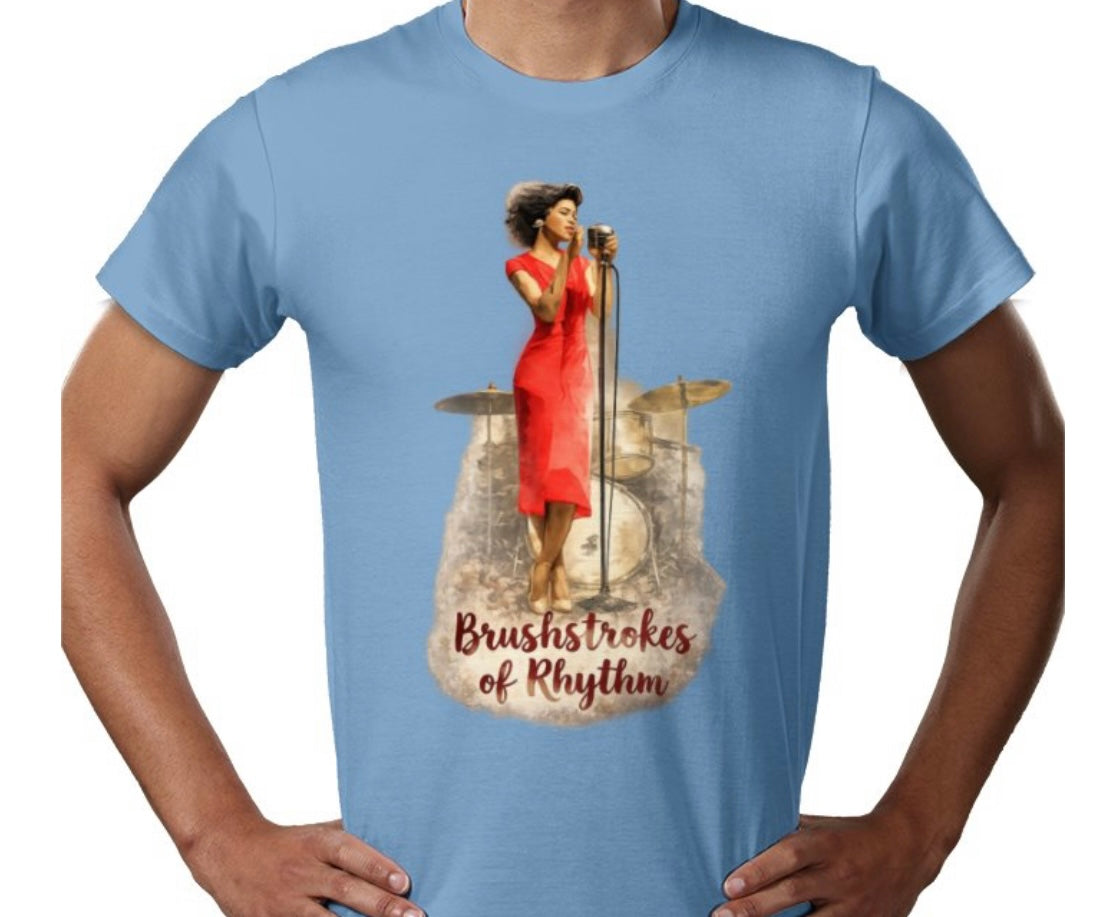 Riff Responsibly | Brushstrokes Of Rhythm T-Shirt
