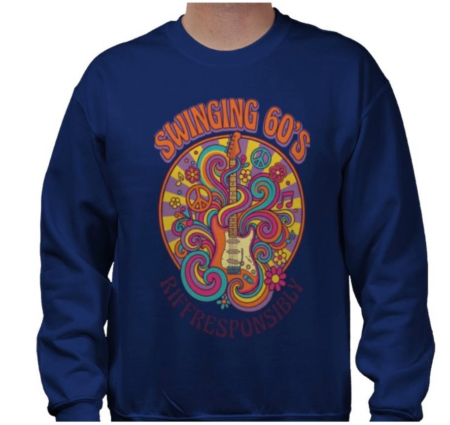 Riff Responsibly | Swinging 60s' Sweatshirt