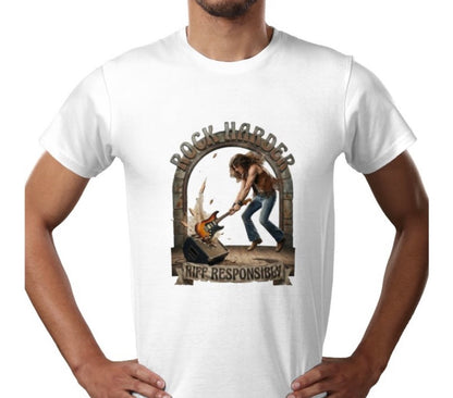 Riff Responsibly | Rock Harder T-Shirt