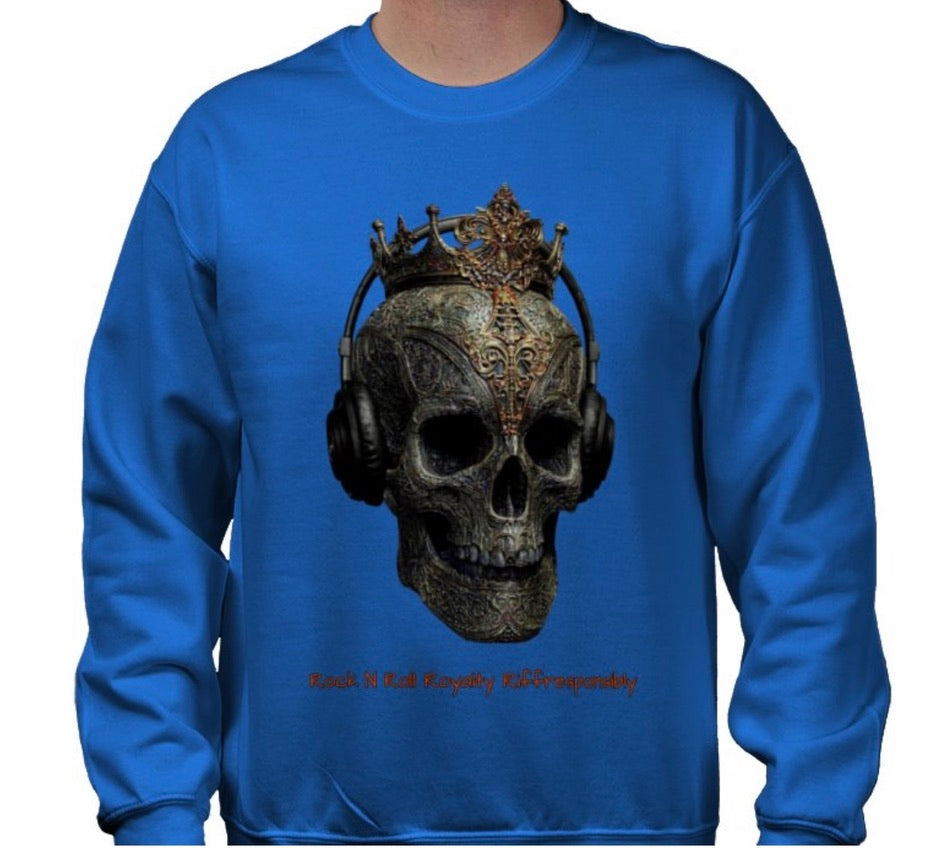 Riff Responsibly | Rock N Roll Royalty Sweatshirt