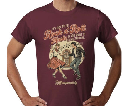 Riff Responsibly | If You Want To Dance With Me T-Shirt