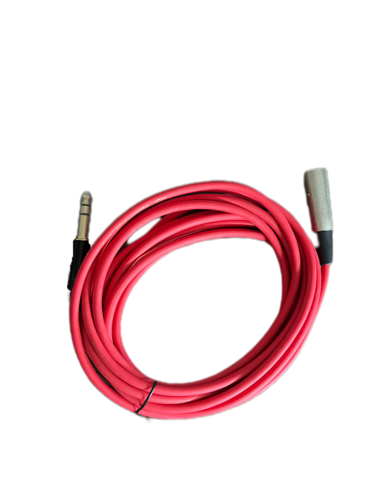 1/4 to XLR Male Cable 15ft Balanced Instrument Lead