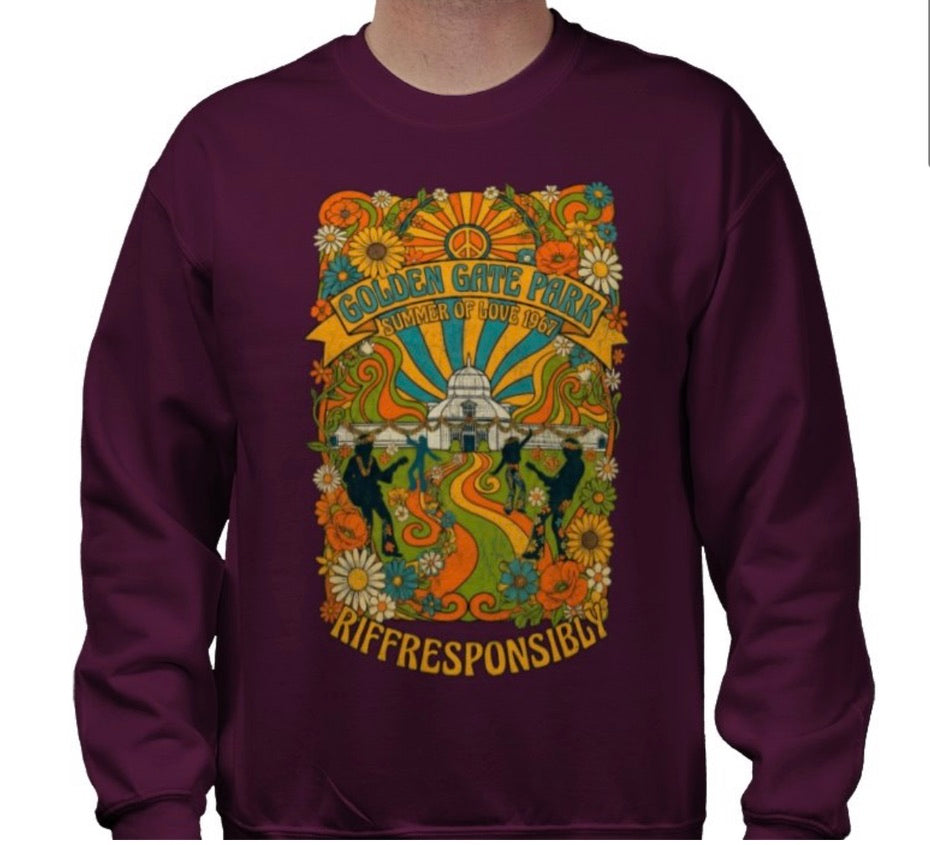 Riff Responsibly | Golden Gate Park Sweatshirt
