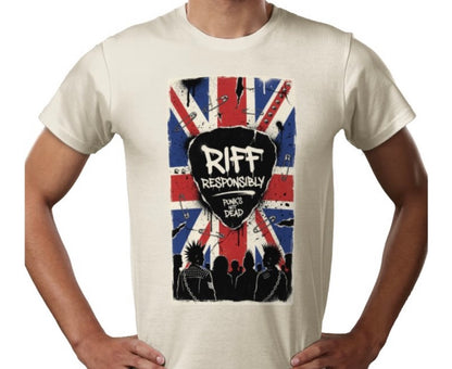 Riff Responsibly | Punk's Not Dead T-Shirt