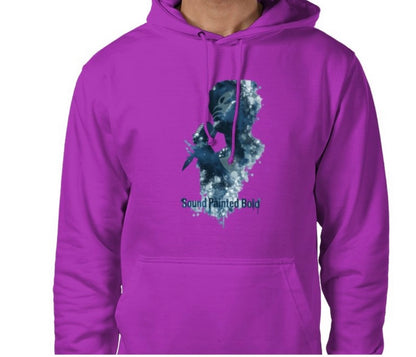 Riff Responsibly | Sound Painted Bold Hoodie