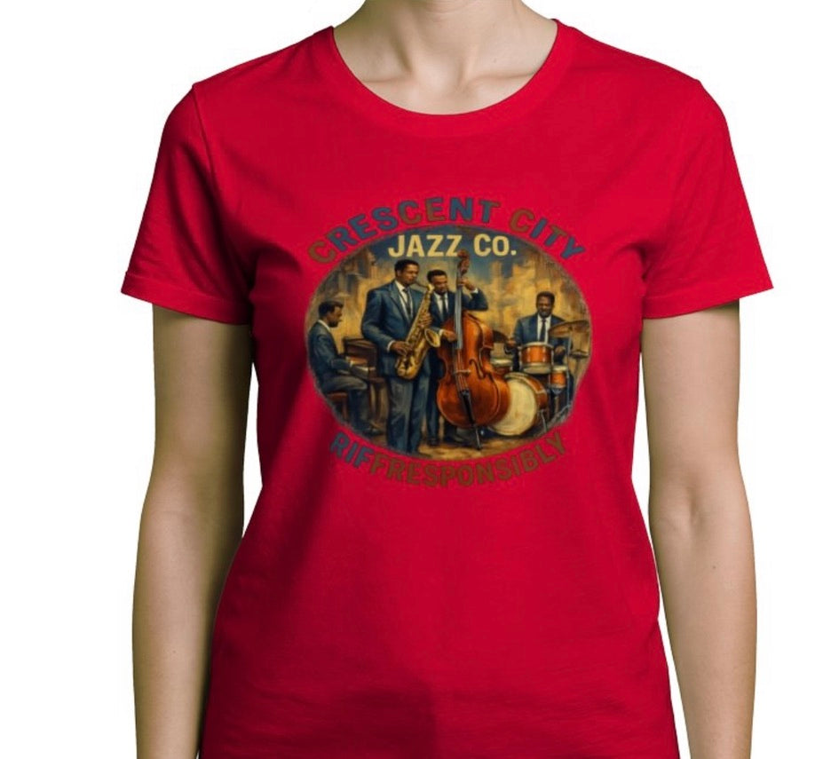 Riff Responsibly | Crescent City Women T-Shirt