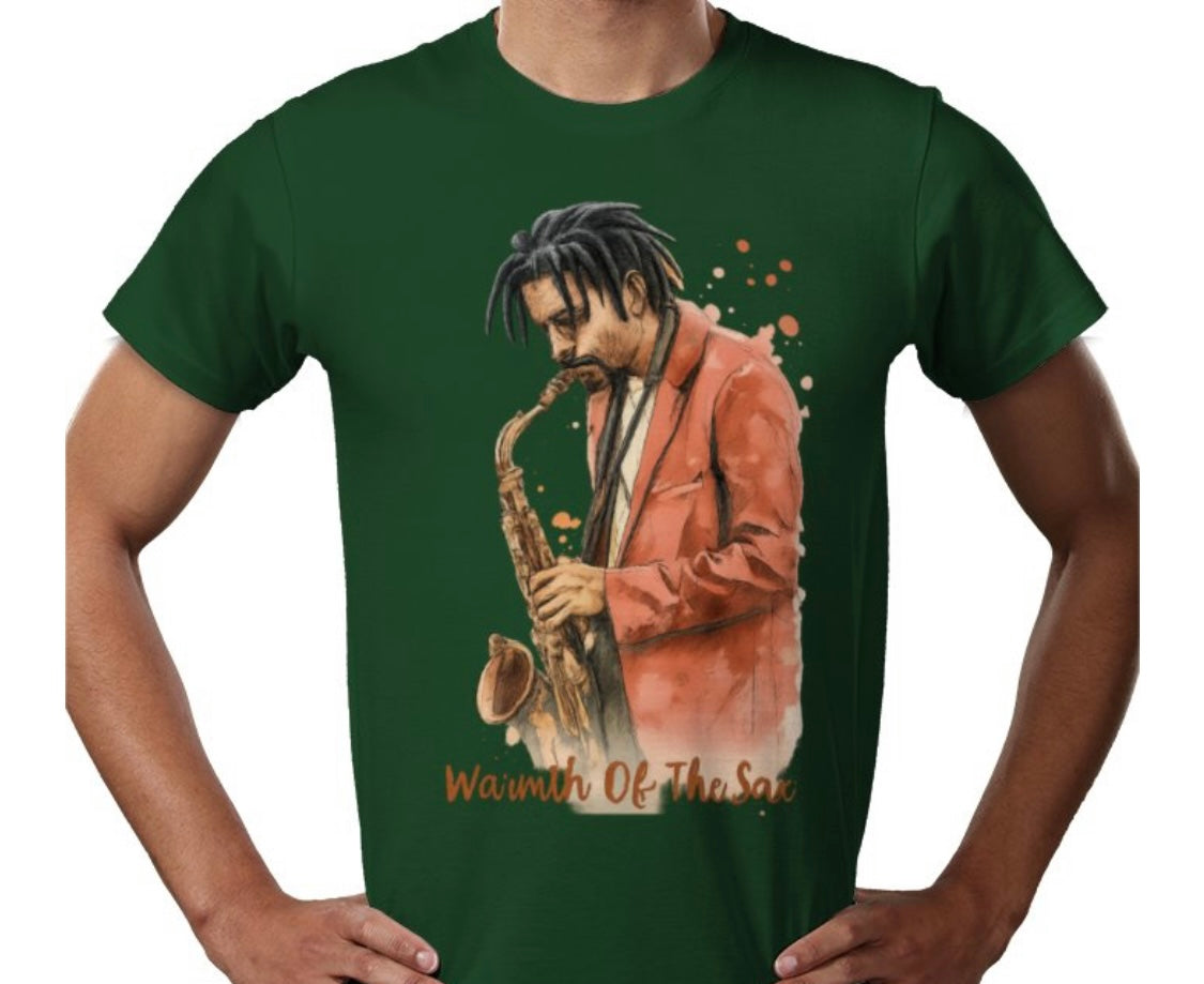 Riff Responsibly | Warmth Of The Sax T-Shirt
