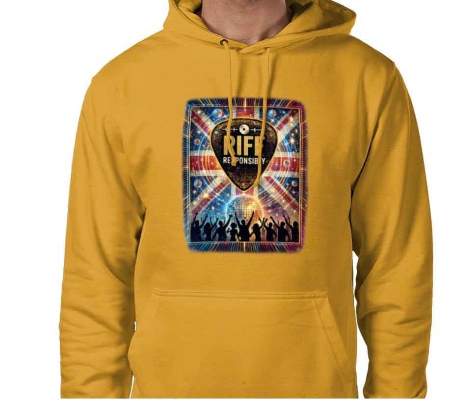 Riff Responsibly | Midnight Fever Hoodie