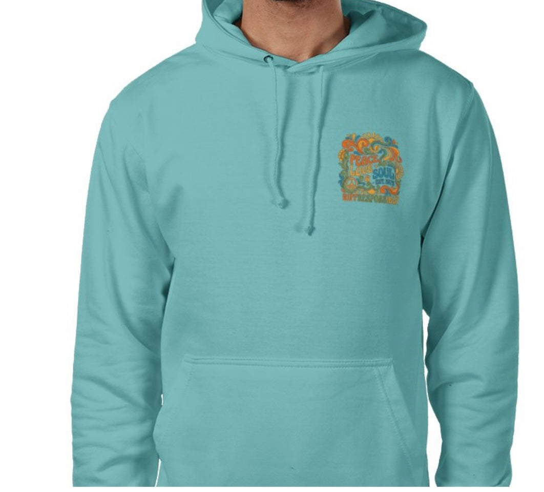 Riff Responsibly | Peace, Love & Soul Hoodie