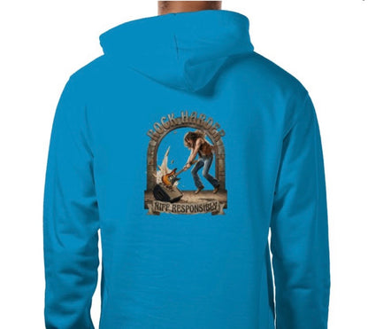 Riff Responsibly | Rock Harder Hoodie