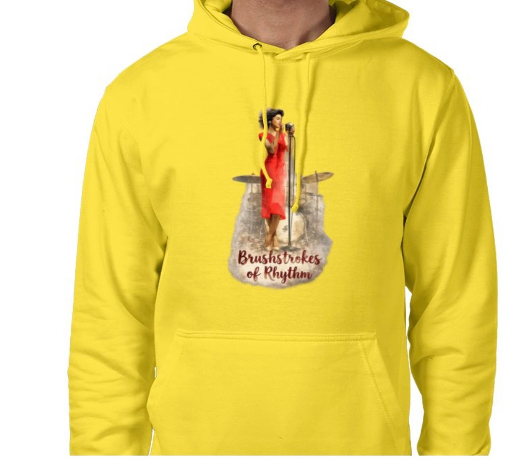Riff Responsibly | Brushstrokes Of Rhythm Hoodie