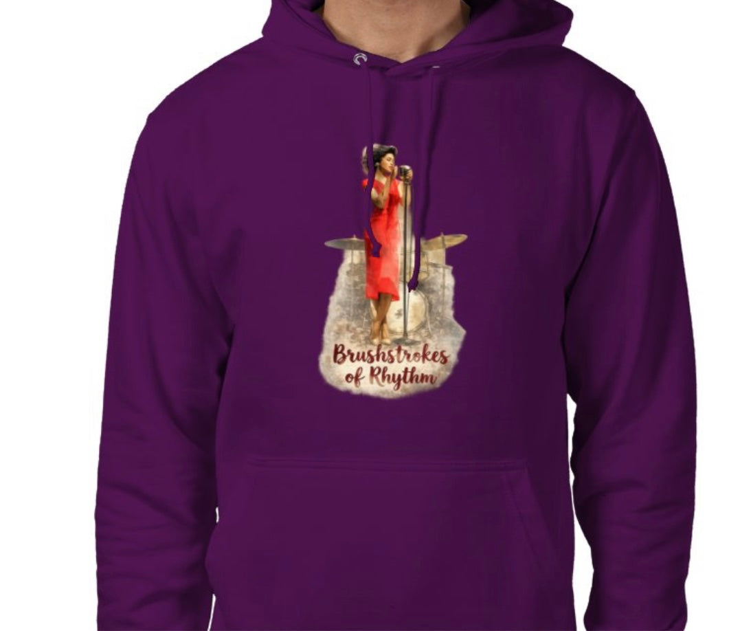 Riff Responsibly | Brushstrokes Of Rhythm Hoodie