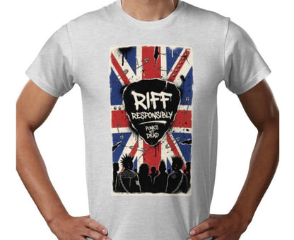 Riff Responsibly | Punk's Not Dead T-Shirt
