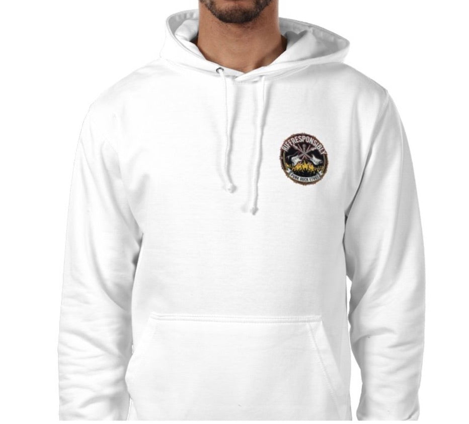 Riff Responsibly | Punk Rock Ethos Hoodie