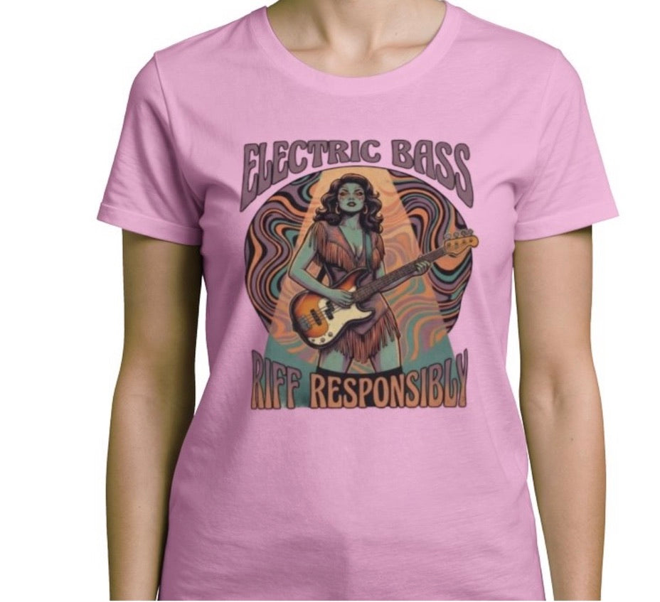 Riff Responsibly | Bass Exotica T-Shirt Women