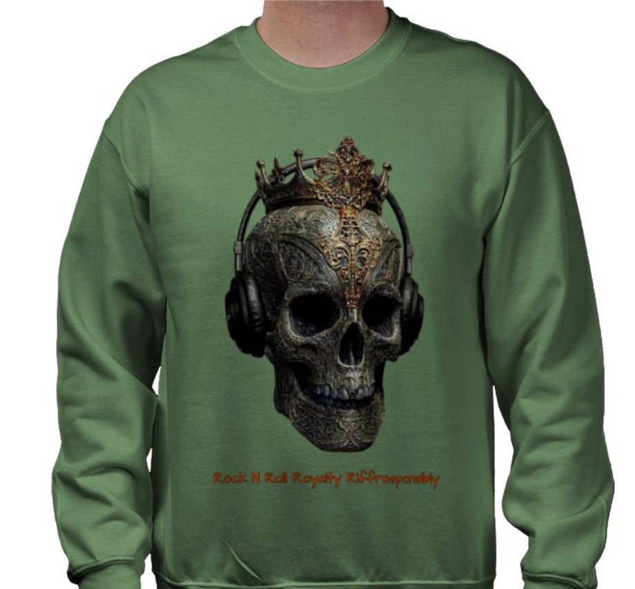 Riff Responsibly | Rock N Roll Royalty Sweatshirt