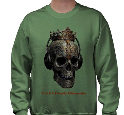 Riff Responsibly | Rock N Roll Royalty Sweatshirt