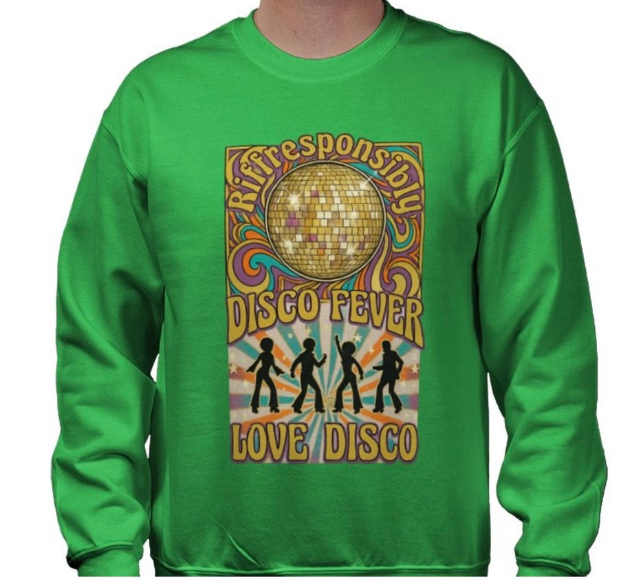 Riff Responsibly | Love Disco Sweatshirt