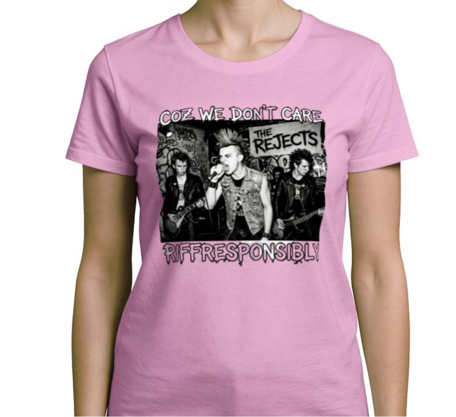 Riff Responsibly | Coz We Don't Care T-Shirt Women