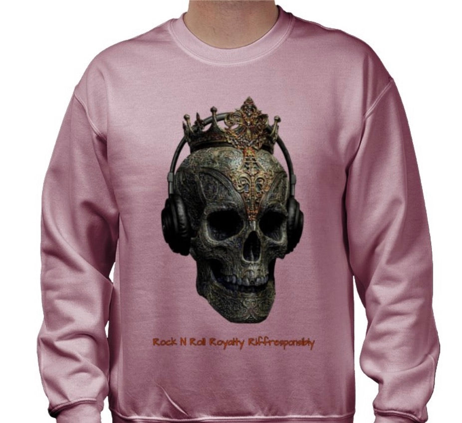 Riff Responsibly | Rock N Roll Royalty Sweatshirt