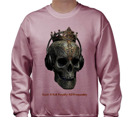 Riff Responsibly | Rock N Roll Royalty Sweatshirt