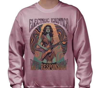 Riff Responsibly | Electric Exotica Sweatshirt