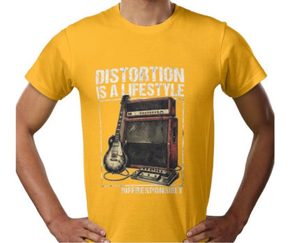 Riff Responsibly | Distortion Is A Lifestyle T-Shirt