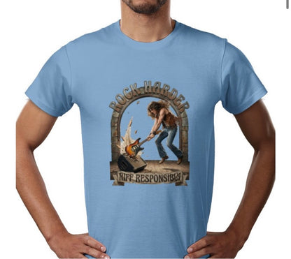 Riff Responsibly | Rock Harder T-Shirt
