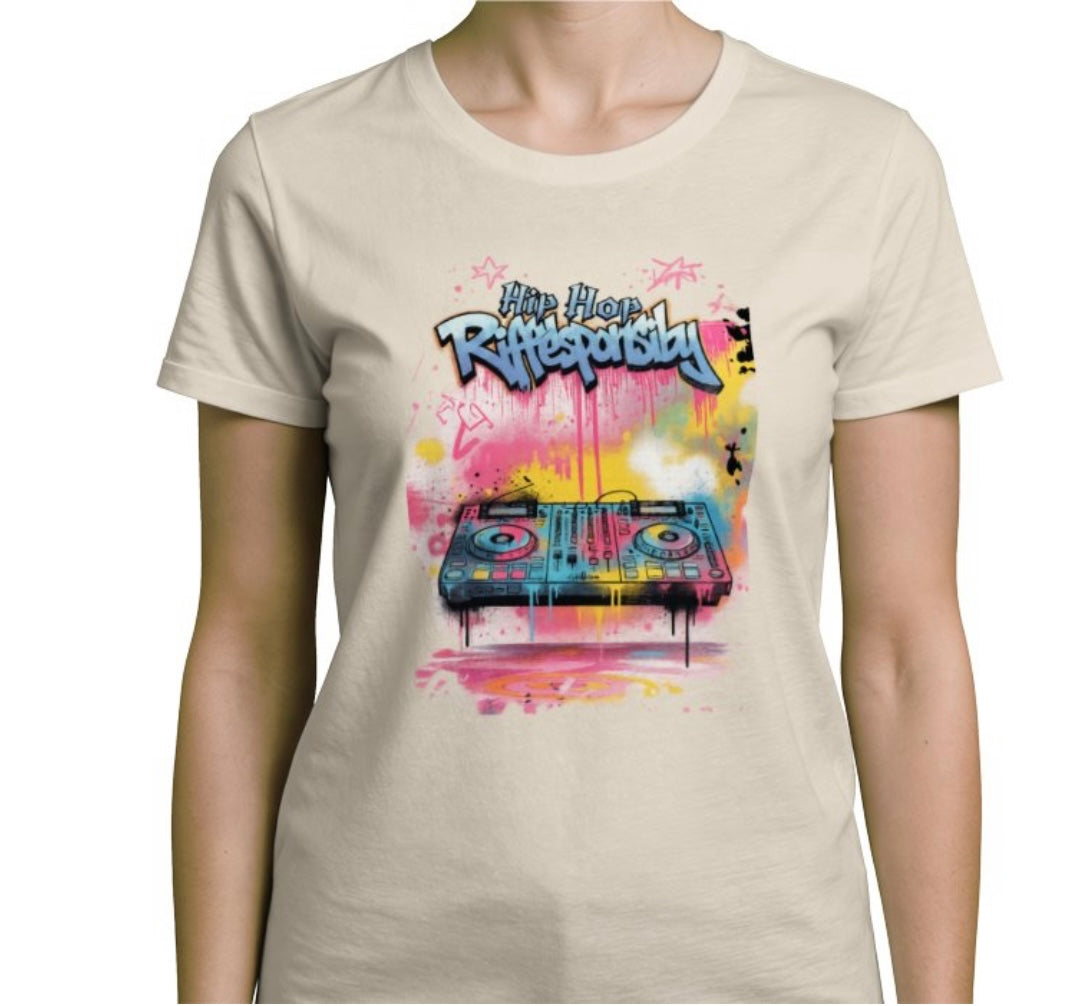 Riff Responsibly | Hip-Hop Womens T-Shirt