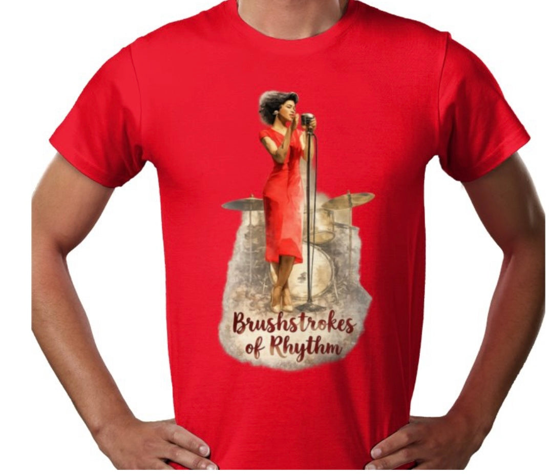 Riff Responsibly | Brushstrokes Of Rhythm T-Shirt