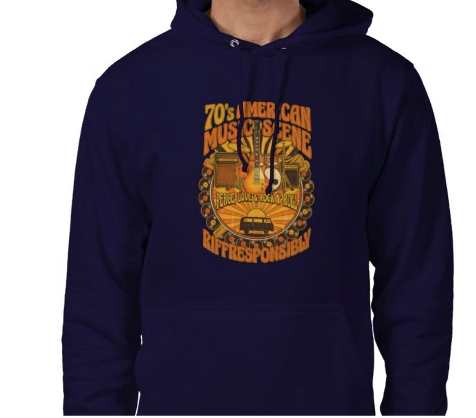 Riff Responsibly | 70's Americana Hoodie