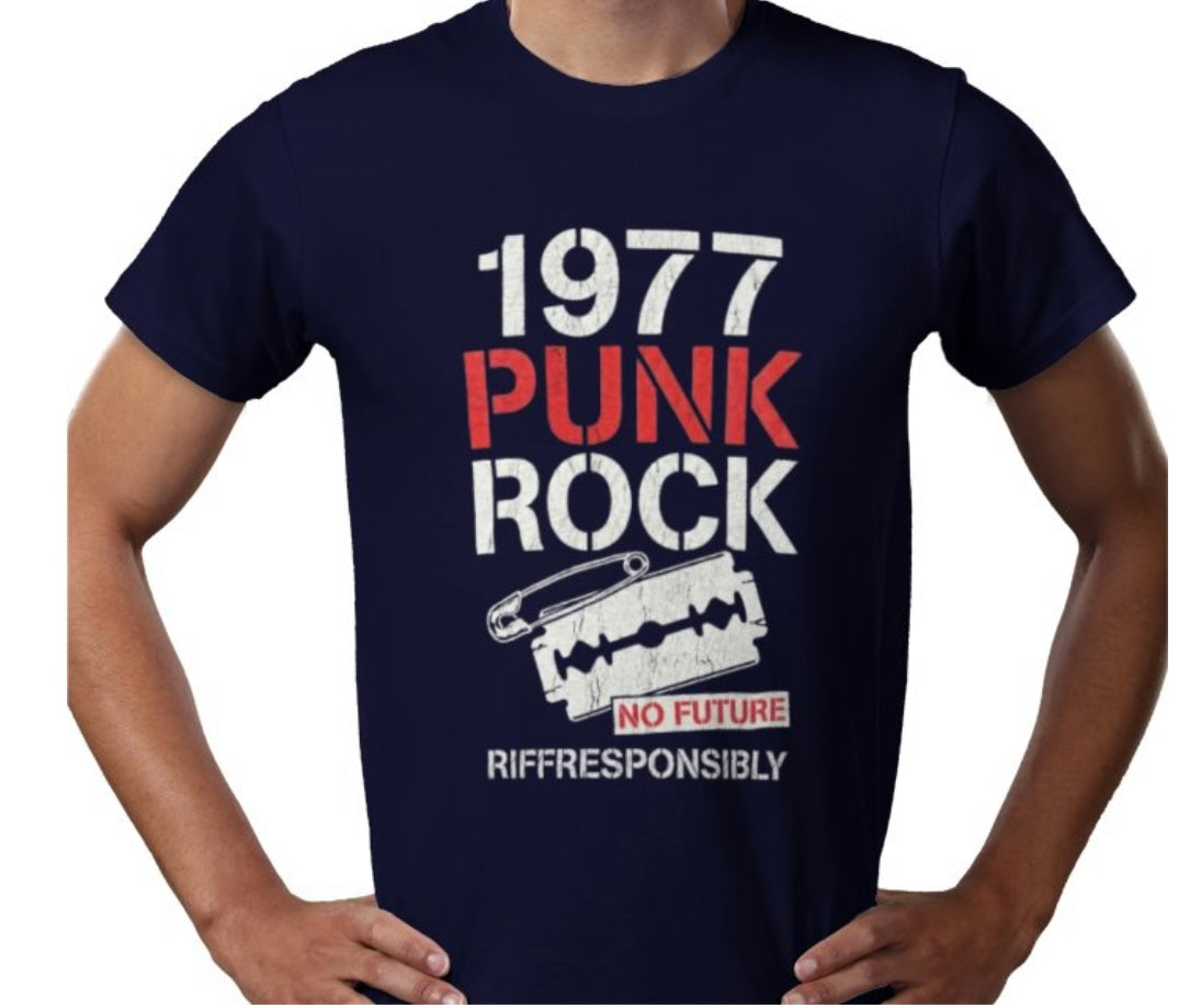Riff Responsibly | 1977 Punk Rock T-Shirt